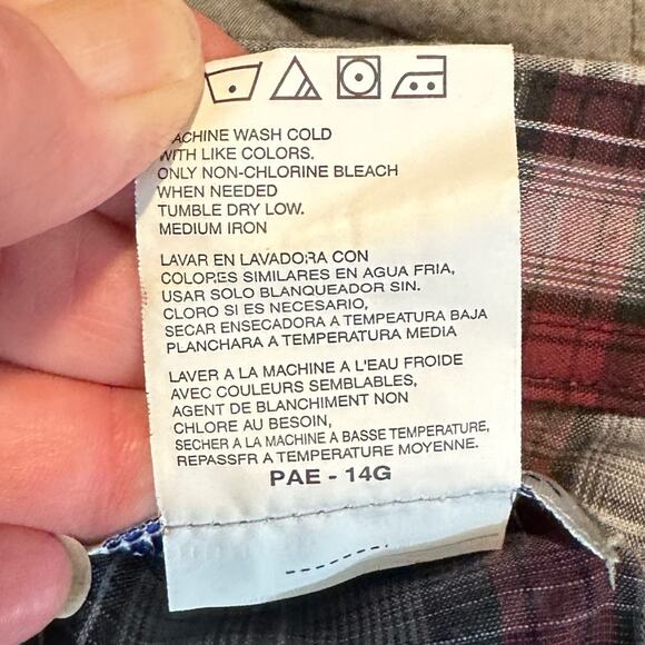 Wrangler Wrancher Pearl Snap Western Shirt Size XL - Picture 5 of 5